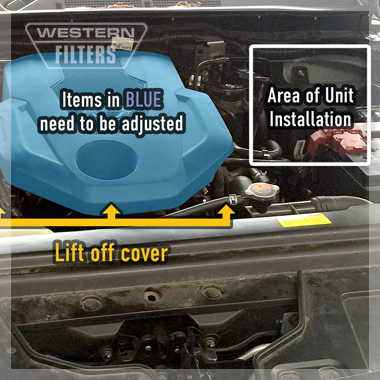 Provent Installation in Nissan Navara NP300 Western Filters